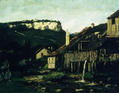 Gustave Courbet Environs d'Ornans oil painting image